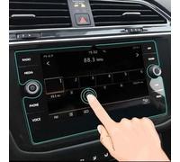 EFDDTBHE Compatible With VW For Tiguan For Atlas 2018 2019 2020 8 Inch Tempered Glass Car Navigation Screen Protector LCD Display Film Car modification