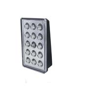 EFDDTBHE F1 Style Brake Pilot Lights 12V 15led Rear Tail Lights Auto Flash Reverse Stop Signal Lamps For Car SUV Moto Car Rear Light(White)