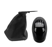 EFDDTBHE Shift Lever Stick Compatible with Benz for Sprinter W906 2006-2014 2015 2016 2017 2018 LHD Car Manual 5/6 Speed Gear Shift Knob Lever PU Gaiter Boot Cover(6 Speed 2Pcs)