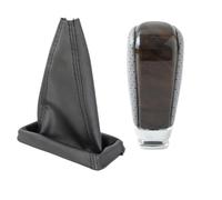 EFDDTBHE Shift Lever Stick Compatible with Toyota for Land for Cruiser 2008 2009 2010 2011 2012 2013 2014 2015 Car Automatic Gear Shift Knob Shifter PU Gaiter Boot Cover(Color 2)