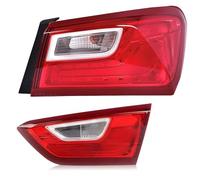EFDDTBHE Tail Lights Compatible With Chevrolet For Malibu XL 2016 2017 2018 Left/Right Side Tail Lamp Rear Tail Light Brake Lamp With 84130997(Right-2PC)