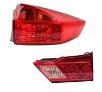EFDDTBHE Tail Lights Compatible With CITY GM6 2015 2016 Left/Right Side Tail Lamp Rear Tail Light Brake Lamp With 33550-T9A-H01(Right-2PC)