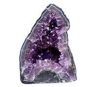 EFDSVUHE 1pc 6-7kg Amethyst Cave Quartz Crystal Group Cathedral-Style Device Home And Office Decorations