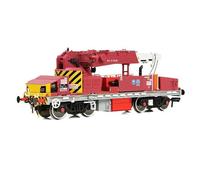 EFE Rail E87049 Plasser 12T YOB Diesel-Hydraulic Crane DRP81523 Javis/Fastline Maroon OO Gauge