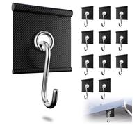 EFEALL 12 Piping Strip Hooks 5/6 mm & 7/8 mm for Motorhome, Caravan | RV Awning Hooks for Piping Rail Accessories for Motorhome, Caravan, Camping Tent, Indoor and Outdoor Decoration