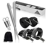 EFEALL Storm Band Awning Set for Thule Omnistor Motorhome Equipment, Caravan Hold Down Side Strap Kit With Storm Lead, Camping Accessories