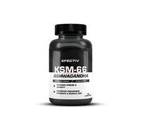 Efectiv KSM-66 Ashwagandha Capsules with 5% Withanolides - 600mg Stress Relief & Anxiety Supplement - Non-GMO & UK Made - Supports Muscle Recovery & Cognitive Function - 60 Capsules