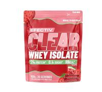 Efectiv Nutrition Clear Whey Isolate Protein Powder 600g - Whey Isolate with 24g Protein per 30g Scoop, Less Than 100 Calories - Juicy Alternative (600g, Strawberry Watermelon)