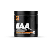 EFECTIV Nutrition EAA 375g Amino Acid Supplements - 8g EAA Amino Acids & 6g BCAAs for Muscle Growth, Recovery & Hydration - Vegan, Zero Sugar, Gluten-Free - 30 Servings (375g, Tropical Storm)