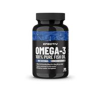 Efectiv Nutrition Omega 3 | 180 Softgels | Essential Fatty acids | 1000 milligrams of Fish Oils | Contribute Towards a Healthy Heart | Maintenance of Cognitive Function | 180 Servings