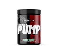 Efectiv Project Pump Pre Workout Powder - Stimulant Free Pre Workout with Citrulline, Nitrosigine, Rednite for Vicious Pumps & Enhanced Focus - Vegan, 40 Servings, Made in UK, Cherry Breeze Flavour