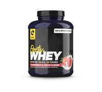 EFECTIV Whey Protein - Advanced Protein Complex - 60 Servings - 23g of Protein - Gluten Free - Vegetarian Friendly - Mixes Instantly (1.8kg, Strawberries & Cream)