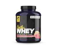 EFECTIV Whey Protein - Advanced Protein Complex - 60 Servings - 23g of Protein - Gluten Free - Vegetarian Friendly - Mixes Instantly (1.8kg, Raspberry and White Chocolate)