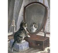 EfeMir Famous Mural Art Print Artwork Wall Art Who s the Fairest of Them All by Frank Paton for Home Decor 60x90cm