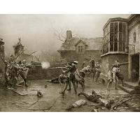 EfeMir Famous Painting HD Print Picture Abstract Print Artwork the Last Stand of the Gunpowder Conpirators by Ernest Crofts for Home Decor 60x90cm