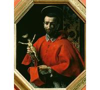 EfeMir HD Print Picture Abstract Print Artwork Famous painting St Charles Borromeo Archbishop of Milan by Carlo Dolci for Home Decor 60x90cm