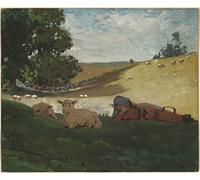EfeMir Mural Art Print Artwork Wall Art Famous Warm afternoon by Winslow homer for Home Decor 60x90cm