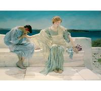 EfeMir Vintage Art Painting Modern Poster Famous Ask Me No More By Lawrence Alma Tadema for Home Decor 60x90cm