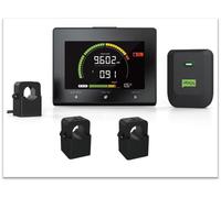 Efergy E-Max Display Kit - Three 3 Phase energy meter No Wi-Fi Required. Easy Install. Downloadup to 2 years data from portable display.