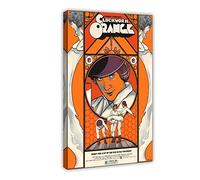 EFEZAC A Clockwork Orange Movie Poster 12 Canvas Poster Wall Art Decor Print Picture Paintings for Living Room Bedroom Decoration Frame-style 12x18inch(30x45cm)