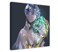 EFEZAC Anime Land of The Lustrous Poster 23 Canvas Poster Bedroom Decor Sports Landscape Office Room Decor Gift Frame-style 12x12inch(30x30cm)