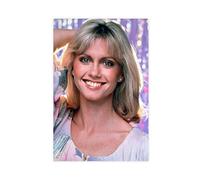 EFEZAC Dame Olivia Newton John Poster 10 Canvas Poster Bedroom Decor Sports Landscape Office Room Decor Gift Unframe-style 08x12inch(20x30cm)