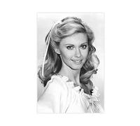 EFEZAC Dame Olivia Newton John Poster 13 Canvas Poster Bedroom Decor Sports Landscape Office Room Decor Gift Unframe-style 12x18inch(30x45cm)