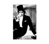 EFEZAC Marlene Dietrich Poster 31 Canvas Poster Wall Art Decor Print Picture Paintings for Living Room Bedroom Decoration Unframe-style 08x12inch(20x30cm)