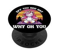 Eff You See Hay Why Oh You Unicorn Fun PopSockets Adhesive PopGrip