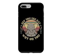 Eff You See Kay Why Oh You Elephant Yoga Pose Meditation Case for iPhone 7 Plus/8 Plus