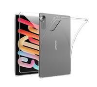 Effcotuo Case for Lenovo Idea Tab Pro Gen 2 Cover with 1 Piece Screen Protector for Tempered Glass Screen Protector Camera Protective Film Transparent Mobile Phone Case Transparent Silicone TPU