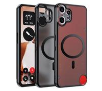 Effcotuo Magnetic Case for Nothing CMF Phone 2 Pro [Matte, Compatible with MagSafe, Translucent, Scratch-Resistant, Shock-Absorbing, Wireless Charging, Anti-Fingerprint]
