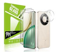 Effcotuo Screen Protector for Honor Magic 8 Lite for Tempered Glass Camera Protective Film 9H Hardness Screen Protector Film Anti-Scratch Ultra Thin Screen Protector