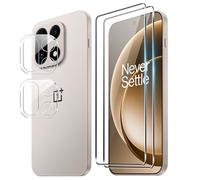 Effcotuo Screen Protector for OnePlus 15 5G for Tempered Glass Camera Screen Protector 9H Hardness Screen Protector Film Anti-Scratch Ultra Thin Screen Protector