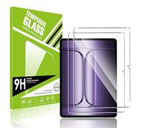 Effcotuo Tempered Glass Camera Screen Protector for OnePlus Pad 3 [9H Hardness] [Scratch-Resistant] Simple Hardness, Pack of 2