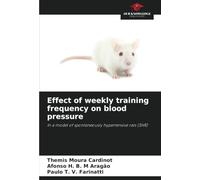 Effect of weekly training frequency on blood pressure: In a model of spontaneously hypertensive rats (SHR)