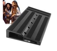 Effect Pedal, Bass Pedal Board - Inclined Power Supply Pedalary Guitar Accessories | Bass Accessories Heavy Duty Pedalboard for Rend Rehearsal Recording