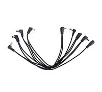 Effect Pedal Chain Power Cable 8 Way Output Electric Guitar Cord Splitter Stringed Instrument Home Wire Accessory