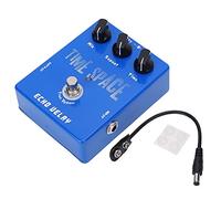 Effect Pedal Delay Guitar Effector DC 9V 30mA, Compact Size, Natural Tone, Easy to Use - Digital Backup Tones, Oscillating Effects, Durable for Musicians