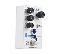 Effect Pedal, Distortion/Overdrive Guitar Effect Pedal 4 Mode Switch Volume/Tone/Drive Controls Compact Portable Digital Overdrive Guitar Effector Effect Processor for Electric Guitar - DOLPHIN