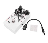 Effect Pedal Electron Tube Distortion Effector Metal Guitar Pedal with Analog Tube Sound Rich Overload Distortion for Electric Guitar Players Aluminum Alloy Shell 11.2 x 6.4 x