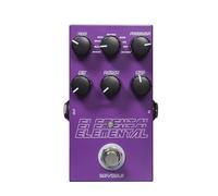 Effect Pedal, Guitar Delay Pedal 6.35mm Input Output Metal Case Guitar Digital Effect with 9 Effects Knob Control for