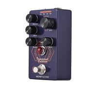 Effect Pedal, Overdrive Guitar Effect Pedal 4 Mode Switch&Volume/Bass/Treble/Gain Controls Compact Portable Digital Overdrive Guitar Effector Effect Processor for Electric Guitar - TRANSPARENT DRIVE