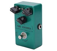 Effect Pedal, Portable Overdrive Green LED Effects Pedals Easy Installation Tube Screamer for Playing(TUBE SCREAMER manual overload effect)