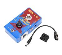 Effect Pedal with XLR Headphone Plug, Guitar Effect Pedal with VOL Control, Mini Portable Effect Pedal for Electric Guitar, Aluminum Alloy Shell with 9V DC Power, Includes