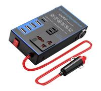 Effective 1500W Automotive Converter Changes 12V 24V to 220V Electricity Ideal for Charging Electronics During Travel Direct Current to Conditioning Car Inverter