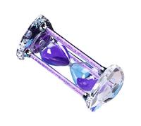 Effective 30 Minutes Sand Clock Practical Heart Shaped Crystal Hourglass Efficient Timer For Kitchen Study Or Gym Use Crystal Sand Timer