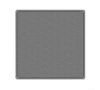 Effective 60x60cm Silicone Mat for Refrigerator and For Washing Machine, Easy to Maintain (Grey)