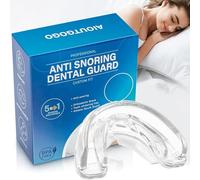 Effective Anti Snoring Devices - Stop Snoring, Comfortable Snoring Mouthpiece, Ready to Use - Soft Snore Stopper, Snoring Aids for Men and Women,Reducing Snore to Imporve Sleep - Transparent