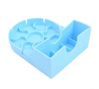 Effective Bottle Drying Solution with Dedicated Spaces for Cups, Lids, and Straws Space Efficient (Bule)